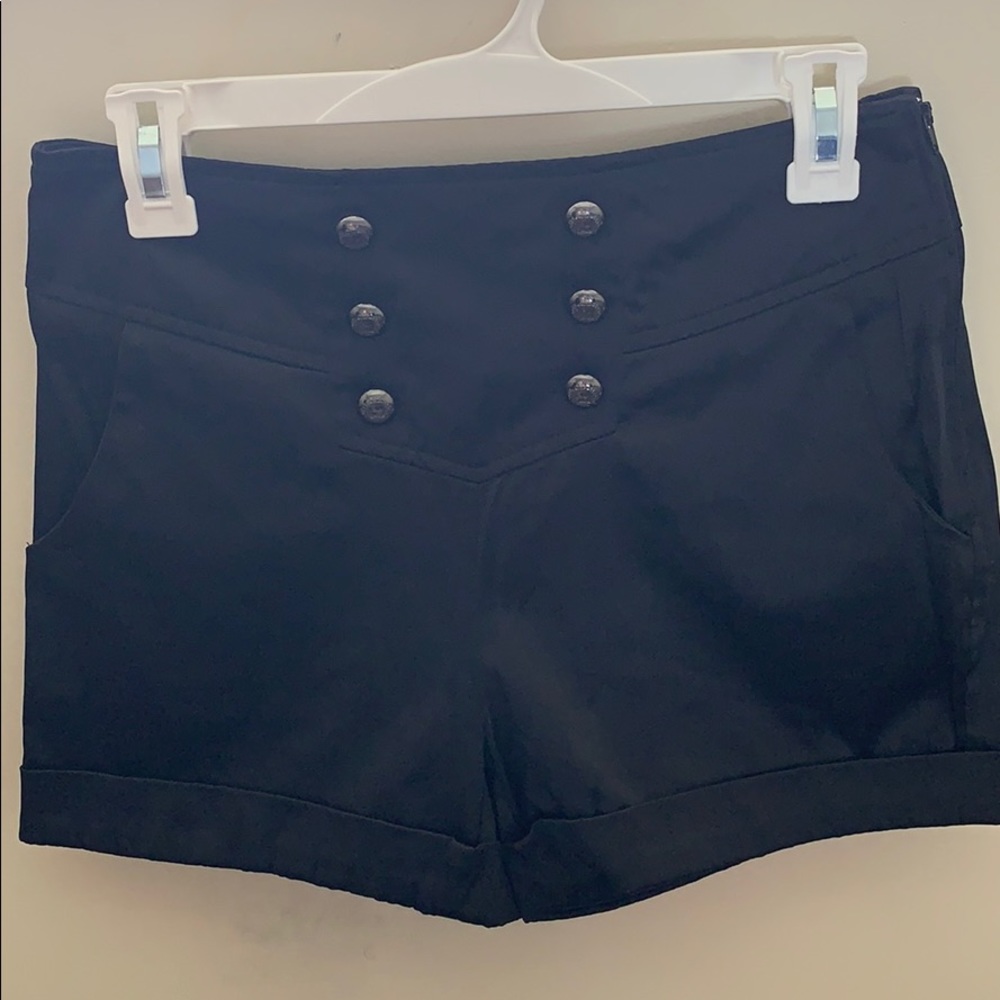 High waisted shorts